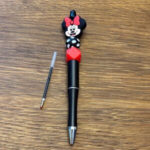 Disney Minnie Mouse Black and Red Pen